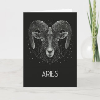 Aries Zodiac Constellation, tomt, mappat kort