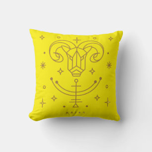 Aries Zodiac Dekorativ kudde