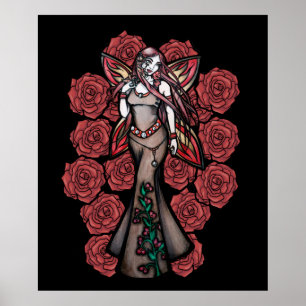 Aries Zodiac Fairy Goddes Astrology Älvors Poster