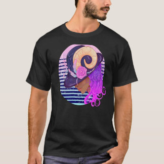 Aries Zodiac Horoscope Ram Socket Grip T Shirt