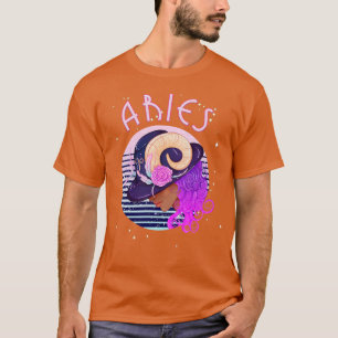 Aries Zodiac Horoscope Underteckna födelsedagen Ta T Shirt