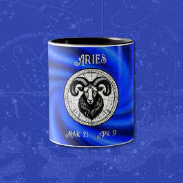 Aries Zodiac Mugg