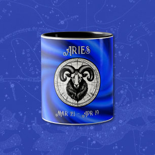 Aries Zodiac Mugg