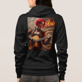 Aries Zodiac Musician Guitar T Shirt