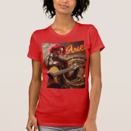 Aries Zodiac Musician Guitar T Shirt