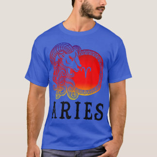 Aries Zodiac Sign, Aries Ram zodiac sign  T Shirt