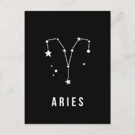 Aries Zodiac-signaturcitat Vykort
