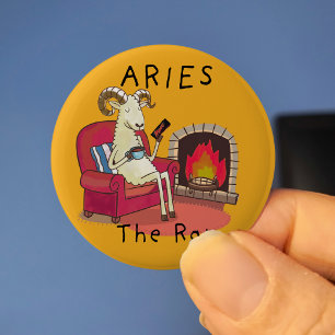 Aries zodiac-stjärnorna knapp