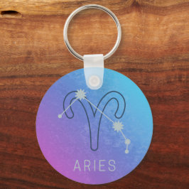 Aries Zodiac Stjärntecken Horoscope Constellation Nyckelring
