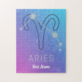 Aries Zodiac Stjärntecken Horoscope Constellation Pussel