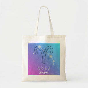 Aries Zodiac Stjärntecken Horoscope Constellation Tygkasse