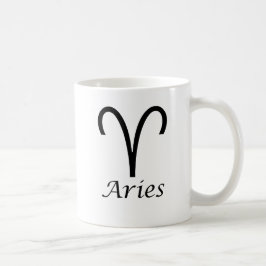 "Aries" Zodiac-tecken Kaffemugg