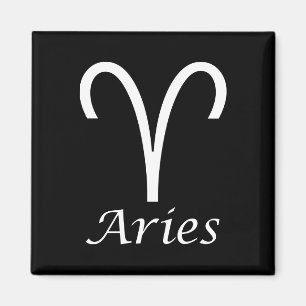 "Aries" Zodiac-tecken Magnet