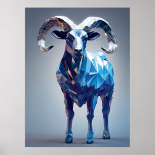 Aries Zodiac-tecken Poster