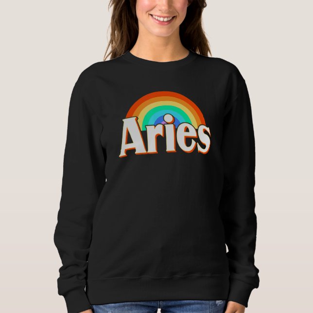Aries Zodiac-tecken T Shirt (Framsida)