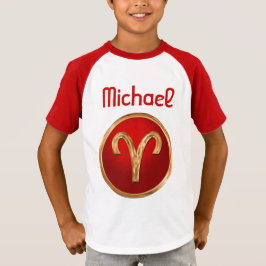 Aries Zodiac-tecken Tee