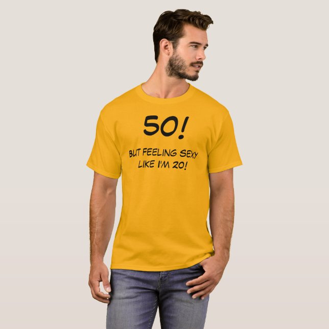 Årig T-tröja för födelsedag roliga 50 T Shirt (Hel framsida)