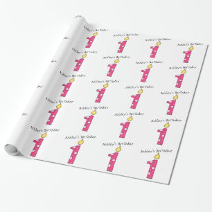Åriga födelsedagStearinljus-En Presentpapper