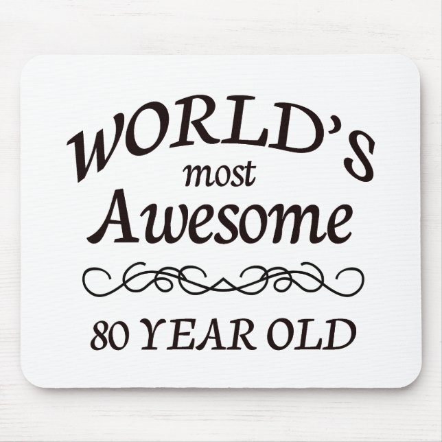 Åriga världs mest fantastisk 80 musmatta (Framsidan)