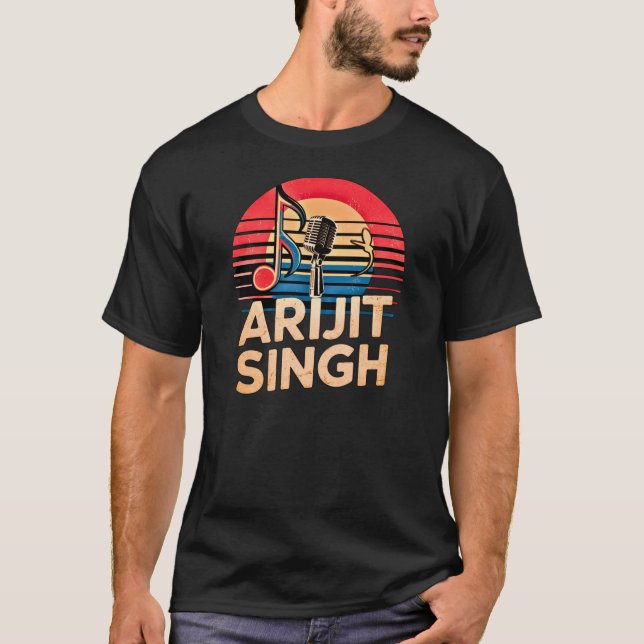 Arijit Singh Bollywood T-Shirt (Framsida)