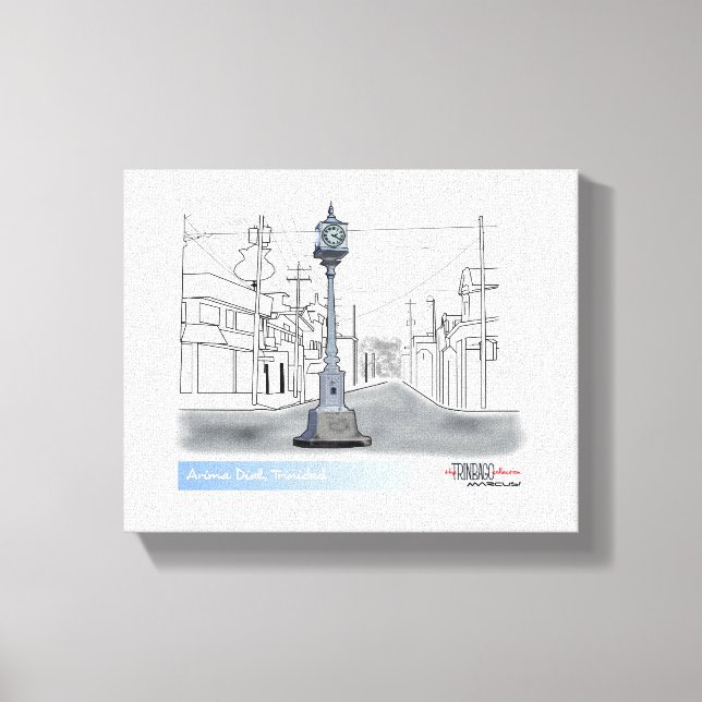 Arima Dial, Trinidad Canvastryck (Framsida)