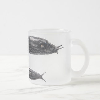 Arion-rufus - frostad glass vattenfärgmugg glasmugg
