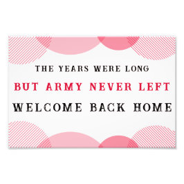 ARIRANG Inspired Comeback Concert Printable Slogan Fototryck