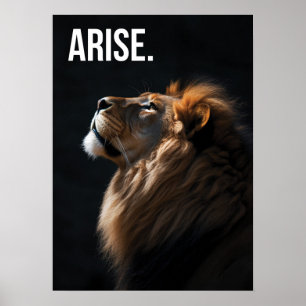 Arise - Lejon - Success, Workout - Motivational Poster