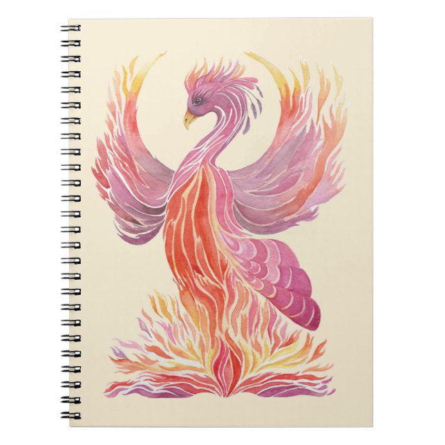 Arise Phoenix Anteckningsbok (Framsidan)