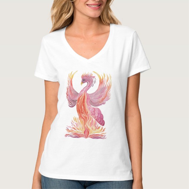 Arise Phoenix T Shirt (Framsida)