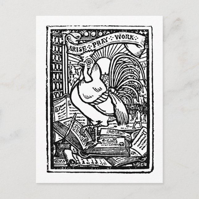 Arise Pray-arbete Vykort (Framsida)
