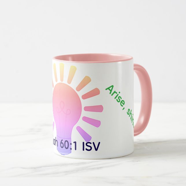 Arise, shine! mugg (Framsida höger)