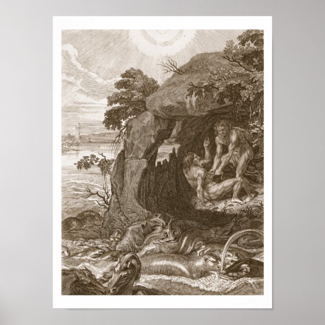 Aristeus Compels Proteus to Reveal Hans Oracles, 1 Poster (Framsidan)