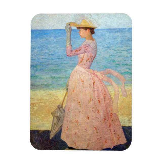 Aristide Maillol - Kvinna med parasoll Magnet (Vertikal)