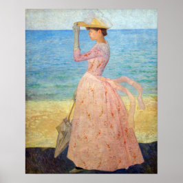 Aristide Maillol - Kvinna med parasoll Poster