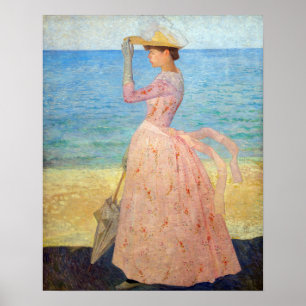 Aristide Maillol - Kvinna med parasoll Poster