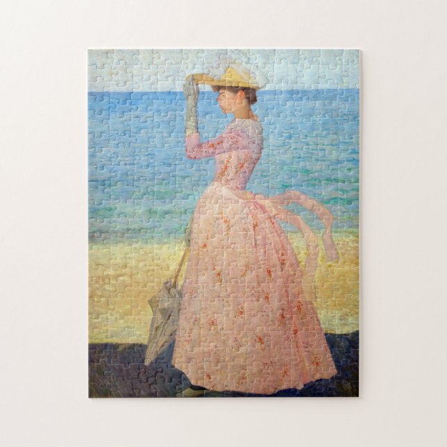 Aristide Maillol - Kvinna med parasoll Pussel (Vertikal)