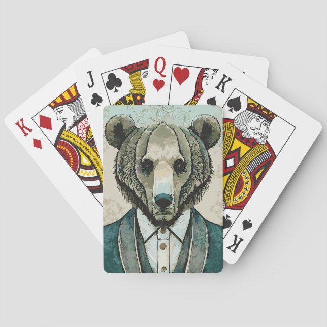 Aristoat Bear Casinokort (Baksidan)