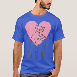 Aristocats Duchess och Marie Mors dag T Shirt
