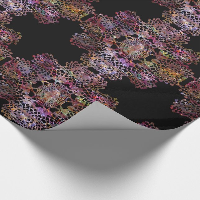 Aristokratisk festlig elegant Victorian Presentpapper (Hörn)