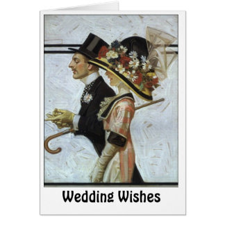 Aristokratiskt koppla ihop hälsningskort