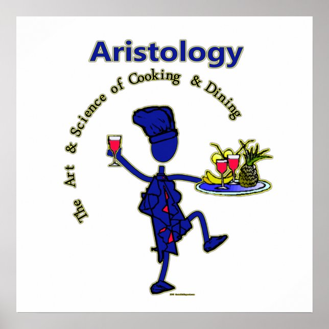 Aristology Gourmet Art of Cooking Poster (Framsidan)