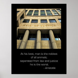 Aristoteles citat Poster