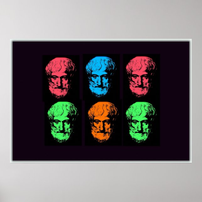 Aristoteles Collage Poster (Framsidan)