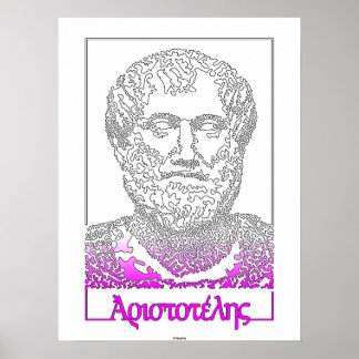 Aristoteles. Grekisk filosof [015] Poster