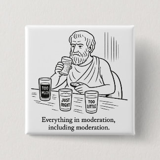 Aristoteles guide till måttfullhet knapp
