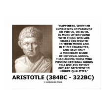 Aristoteles Happiness Cultivated Minds Character