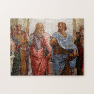 Aristoteles och Plato av Raphael Pussel