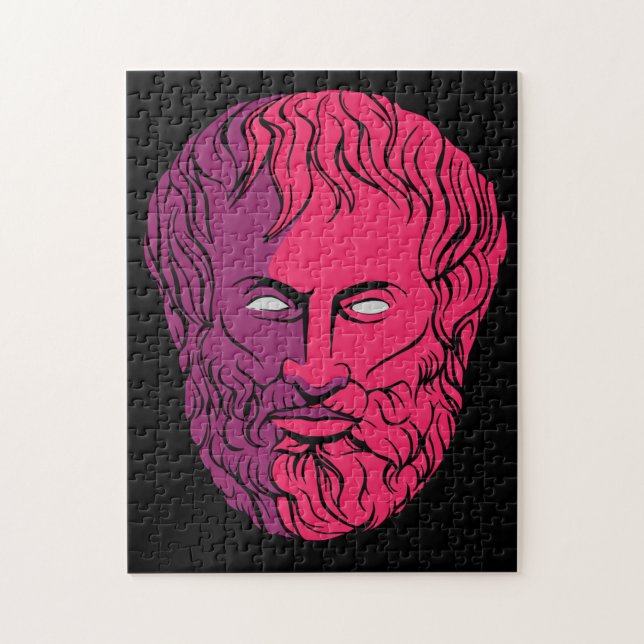 Aristoteles Philosopher Porträtt Pussel (Vertikal)