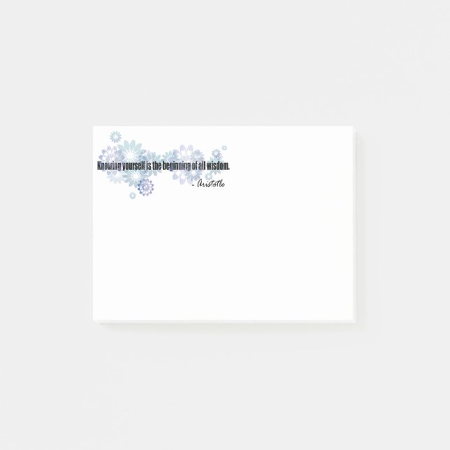 Aristoteles Post-it Block (Framsida)